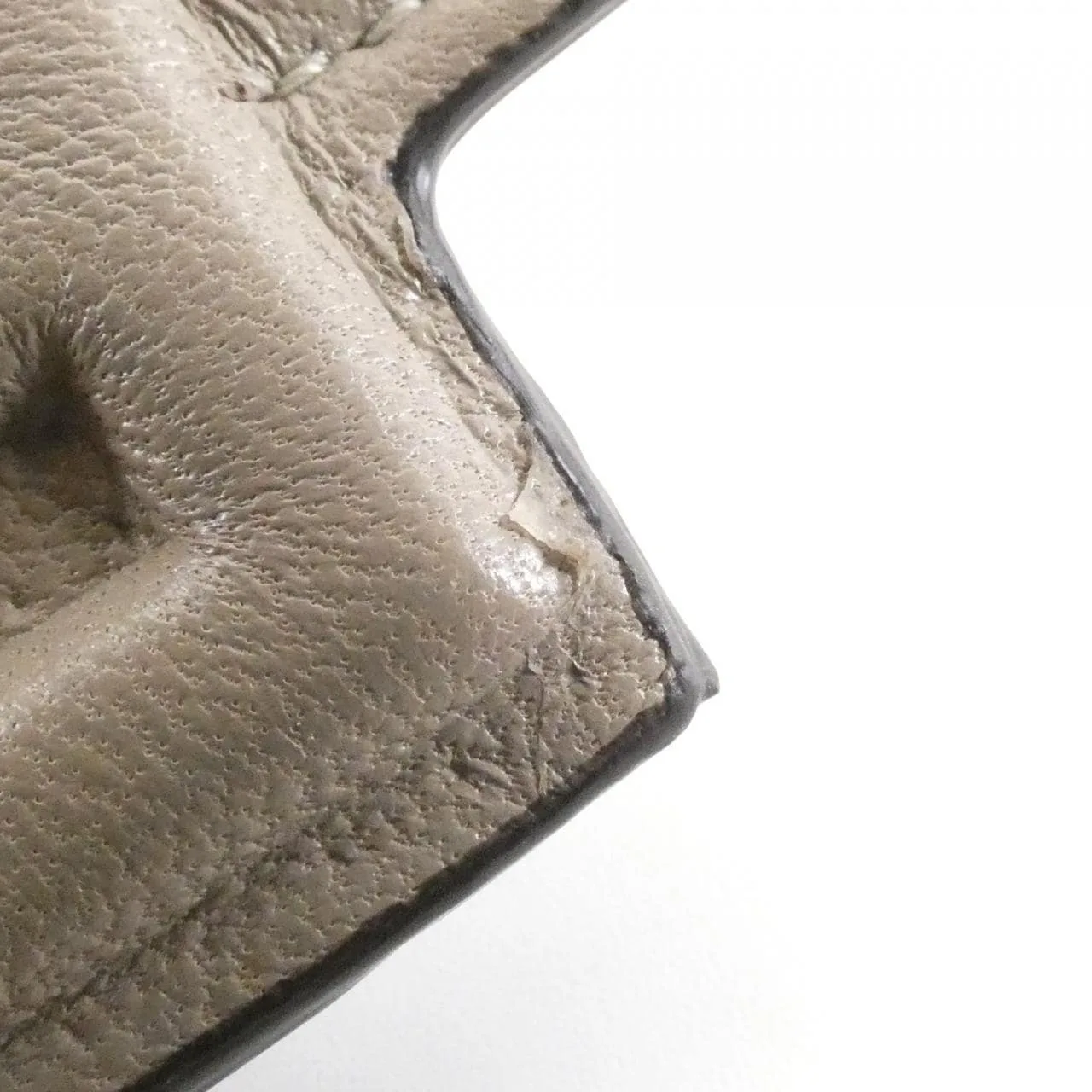 FENDI 7AS289 NBA Pouch Leather 黑色 皮革 中古品A - 縮圖 7