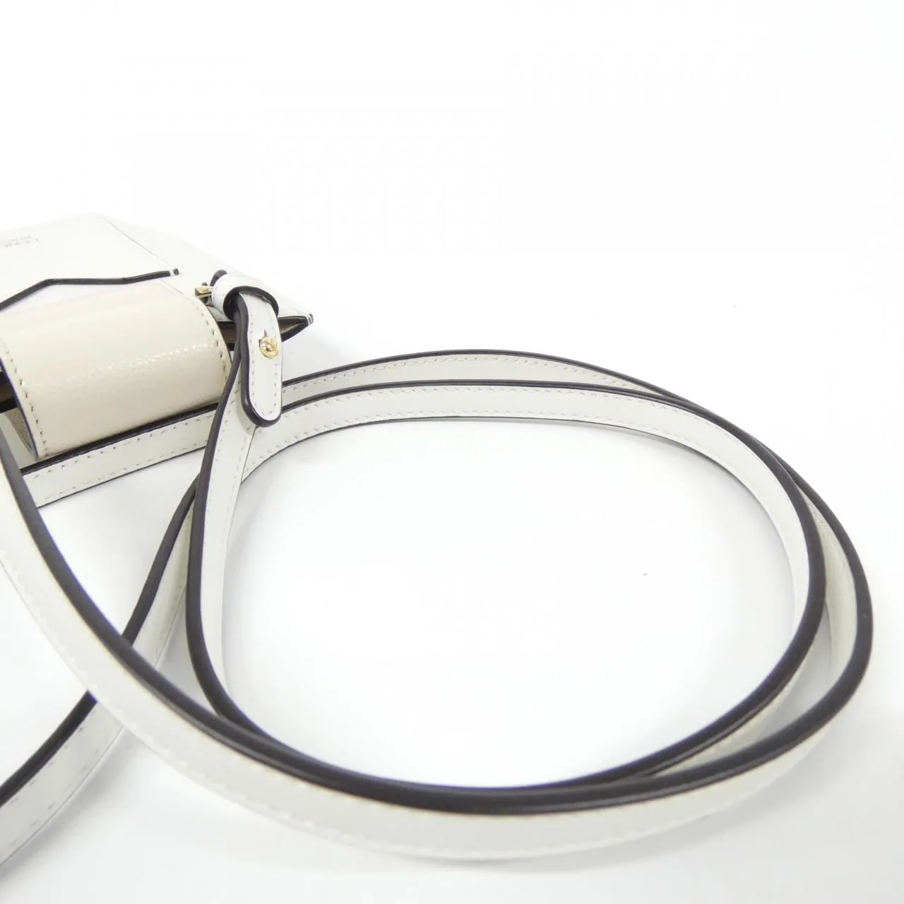 FENDI 7AS188 ALWA Wallet Leather Black Leather Rank A - Thumbnail 3