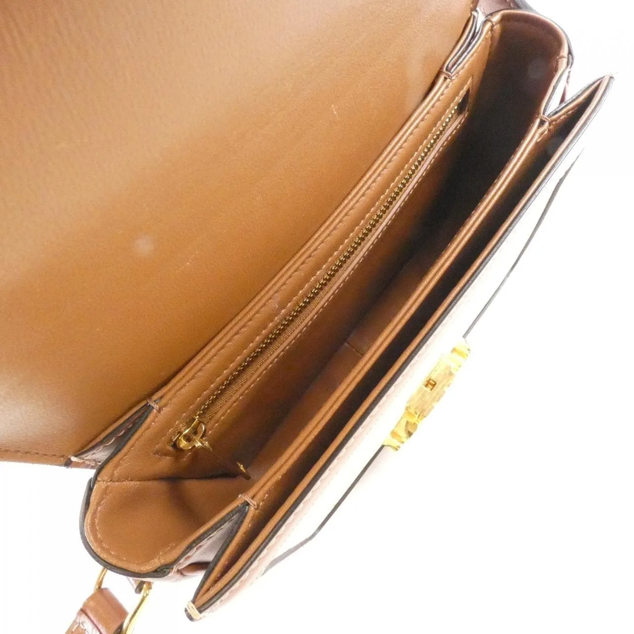 CELINE Triomphe 188882BZ4 Shoulder Canvas 黑色 帆布 中古品B - 縮圖 8