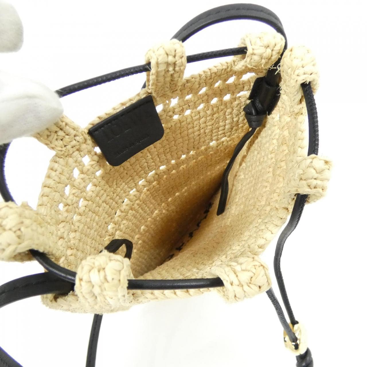 LOEWE C756PHPX01 Shoulder Bag Black Rank A - Thumbnail 8