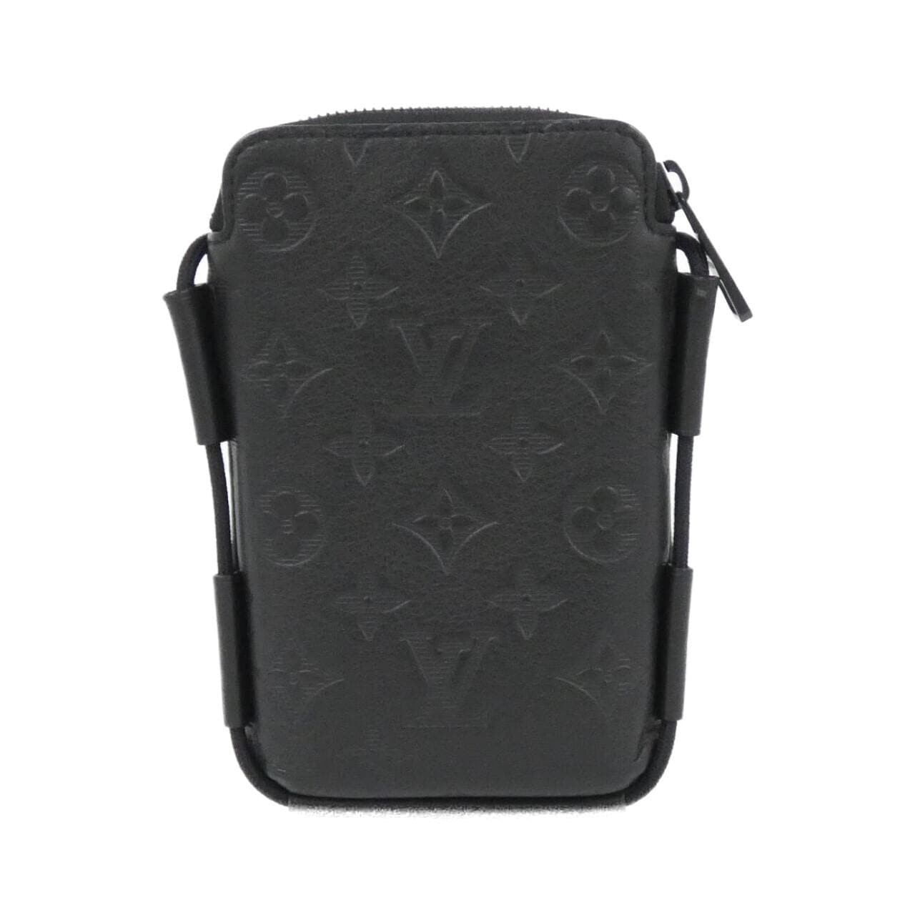 LOUIS VUITTON M12601 Shoulder Bag Monogram 黑色 Monogram 中古品A - 縮圖 2