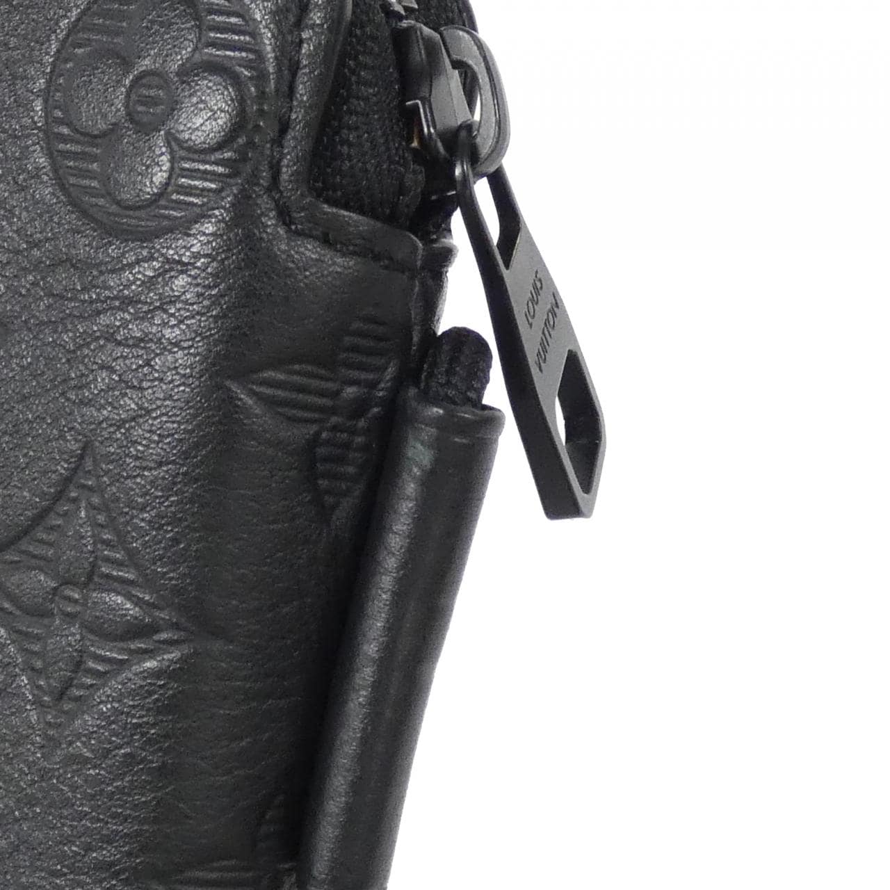 LOUIS VUITTON M12601 Shoulder Bag Monogram 黑色 Monogram 中古品A - 縮圖 5