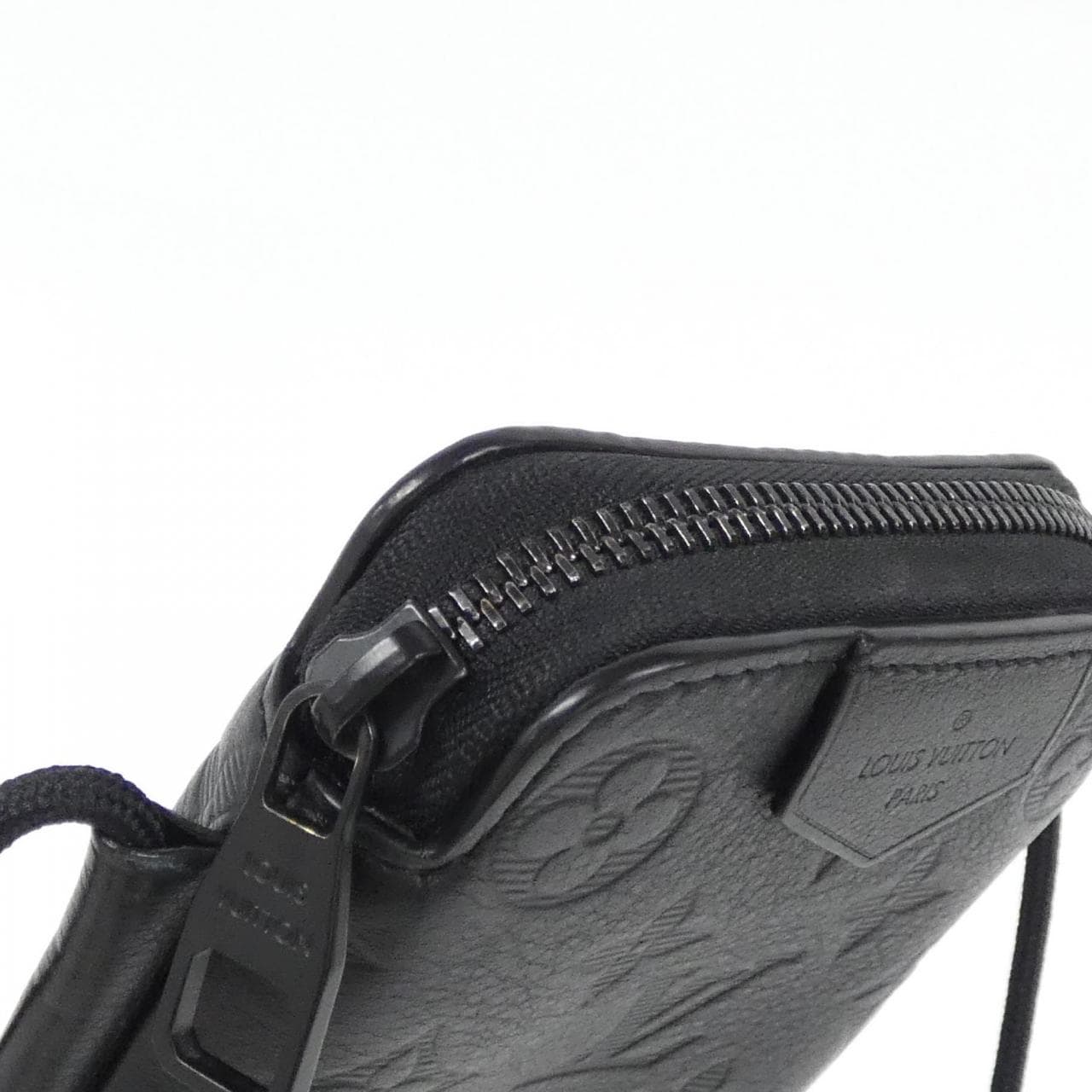 LOUIS VUITTON M12601 Shoulder Bag Monogram 黑色 Monogram 中古品A - 縮圖 6