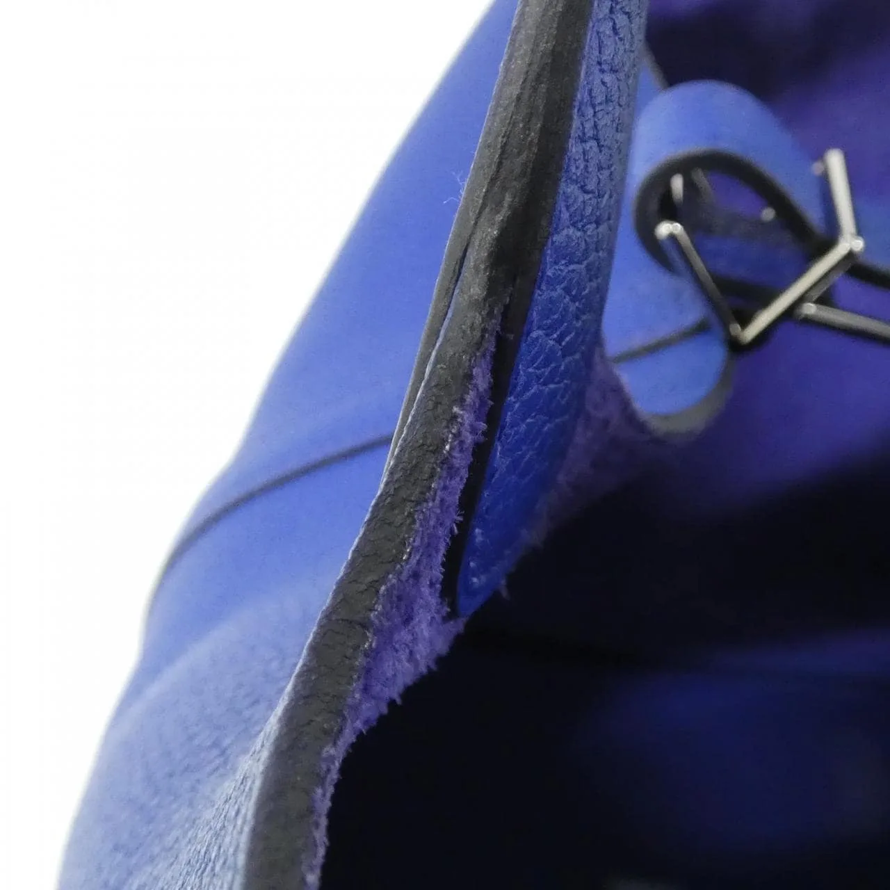 HERMES Picotin 073597CK Handbag 藍色 中古品A - 縮圖 5