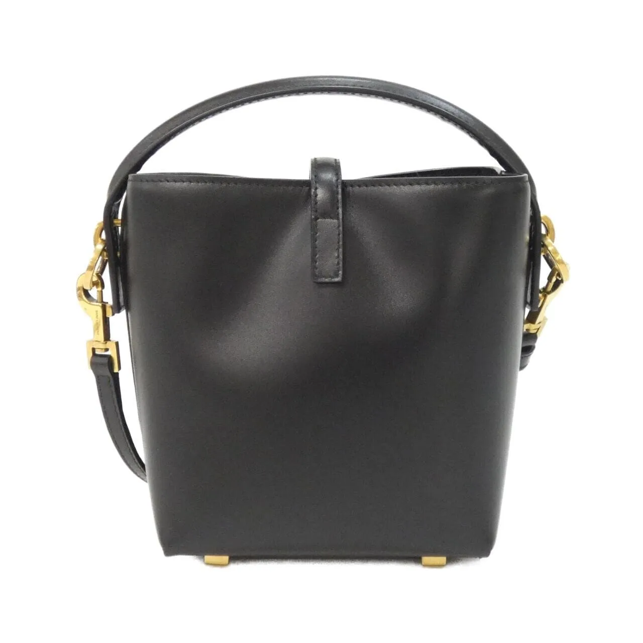 SAINT LAURENT 765870 2R20W Handbag Lambskin Black Lambskin Rank A - Thumbnail 2