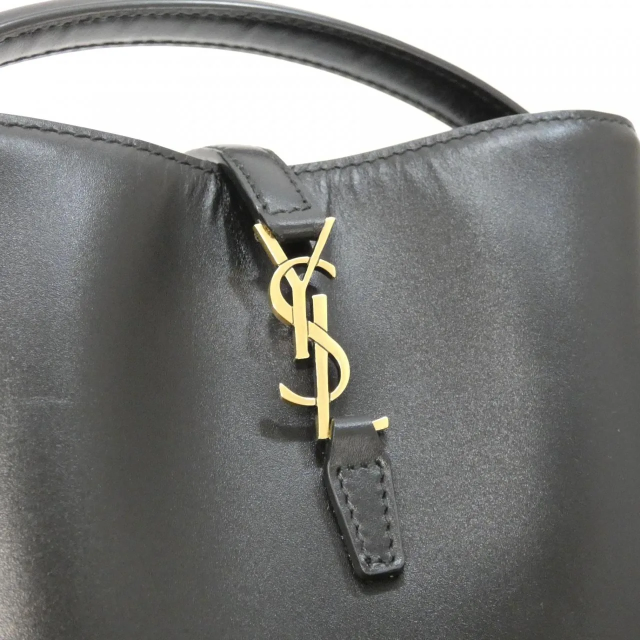 SAINT LAURENT 765870 2R20W Handbag Lambskin Black Lambskin Rank A - Thumbnail 4