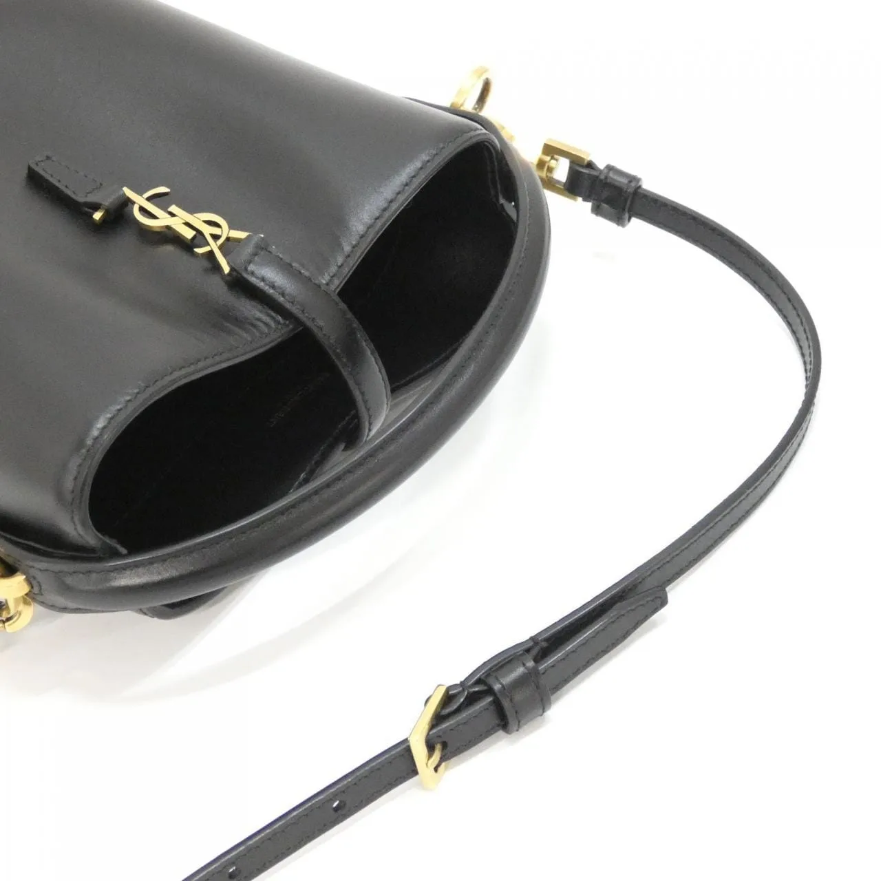 SAINT LAURENT 765870 2R20W Handbag Lambskin Black Lambskin Rank A - Thumbnail 5