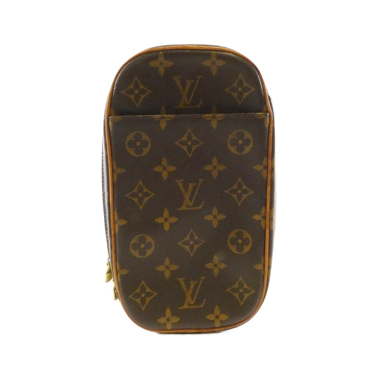 LOUIS VUITTON Pochette M51870 Shoulder Monogram Black