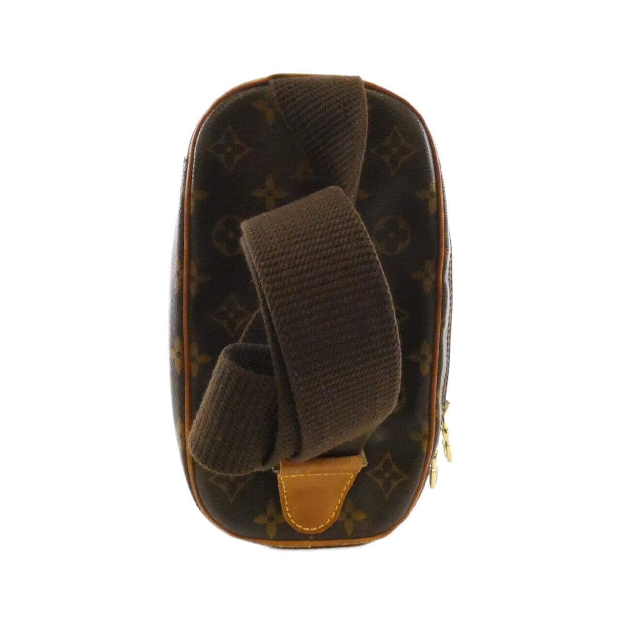 LOUIS VUITTON Pochette M51870 Shoulder Monogram 黑色 Monogram 中古品B - 縮圖 2