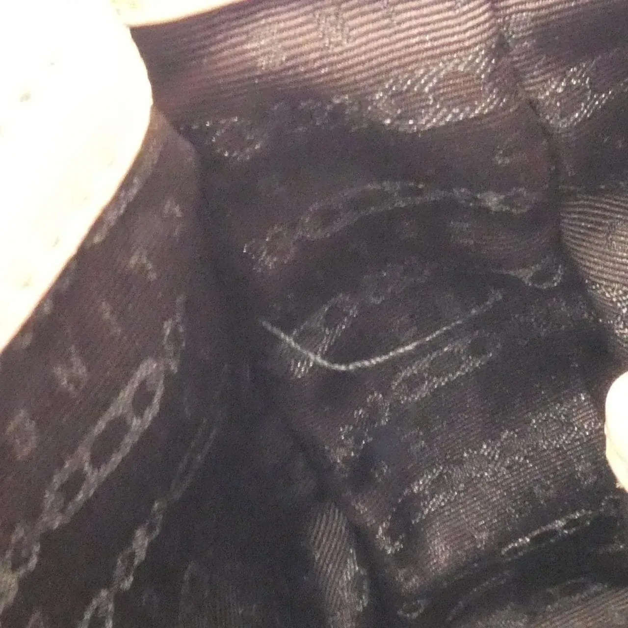 CELINE Handbag Leather Beige Leather Rank B - Thumbnail 9