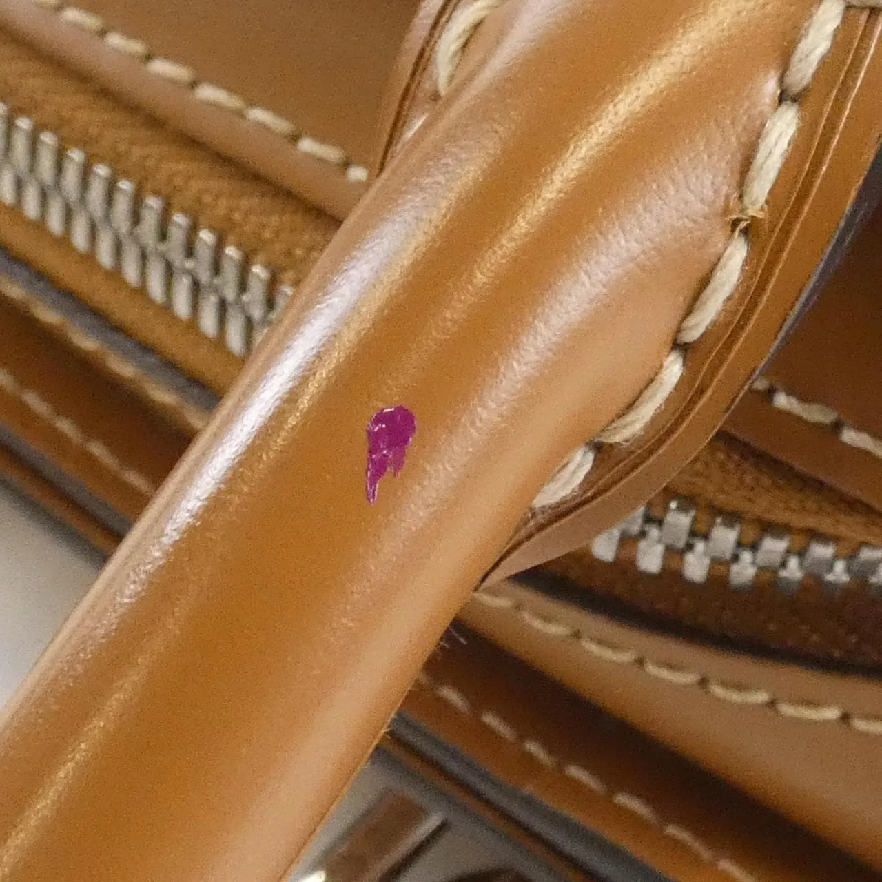 LOUIS VUITTON Pont-Neuf M5277I Handbag Epi 駝色 Epi 中古品B - 縮圖 7