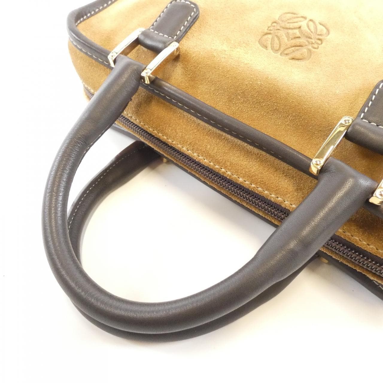 LOEWE Amazona Bag 米色 中古品B - 縮圖 7