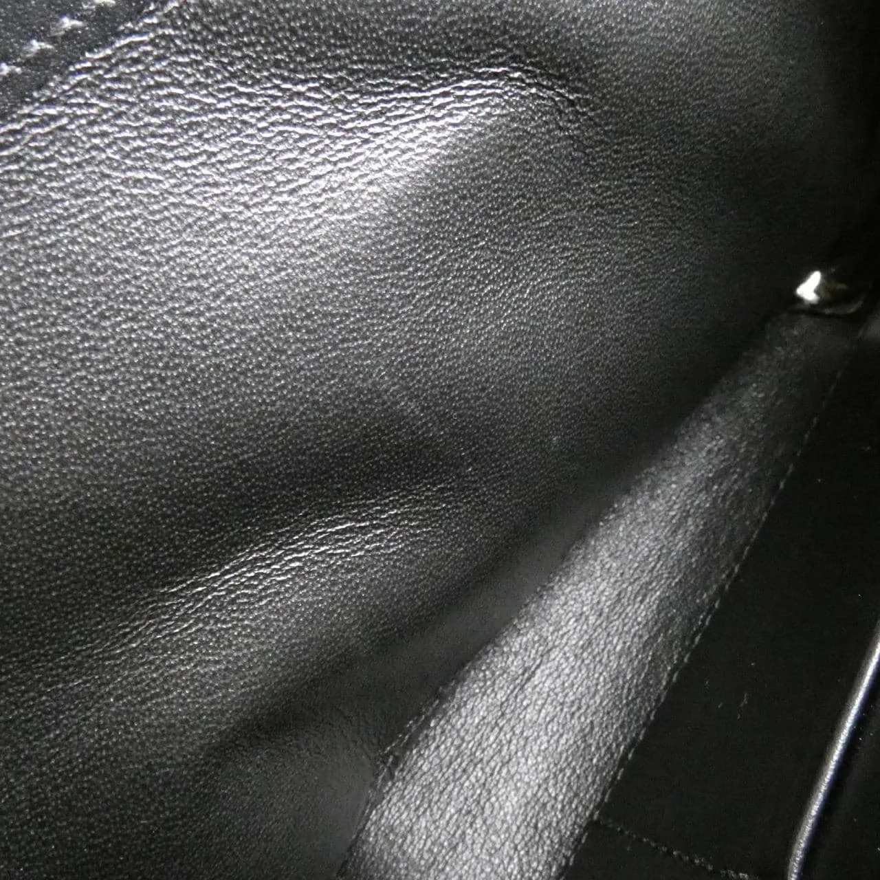 SAINT LAURENT 559075 BRF3O Wallet Leather Silver Leather Rank A - Thumbnail 10