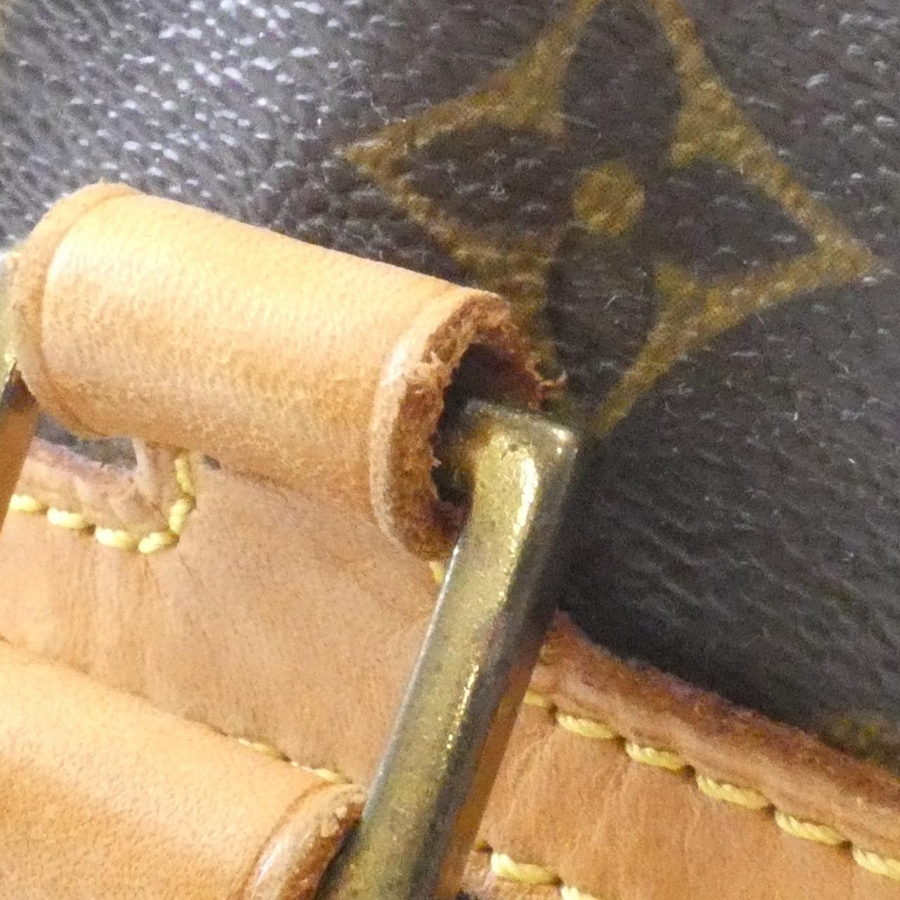 LOUIS VUITTON M51181 Shoulder Monogram 黑色 Monogram 中古品B - 縮圖 5