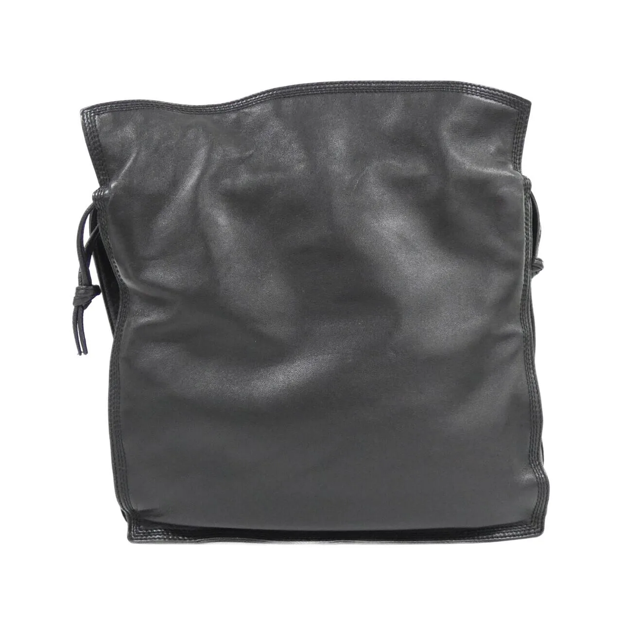 LOEWE 肩背包 皮革 黑色 皮革 中古品A - 縮圖 2