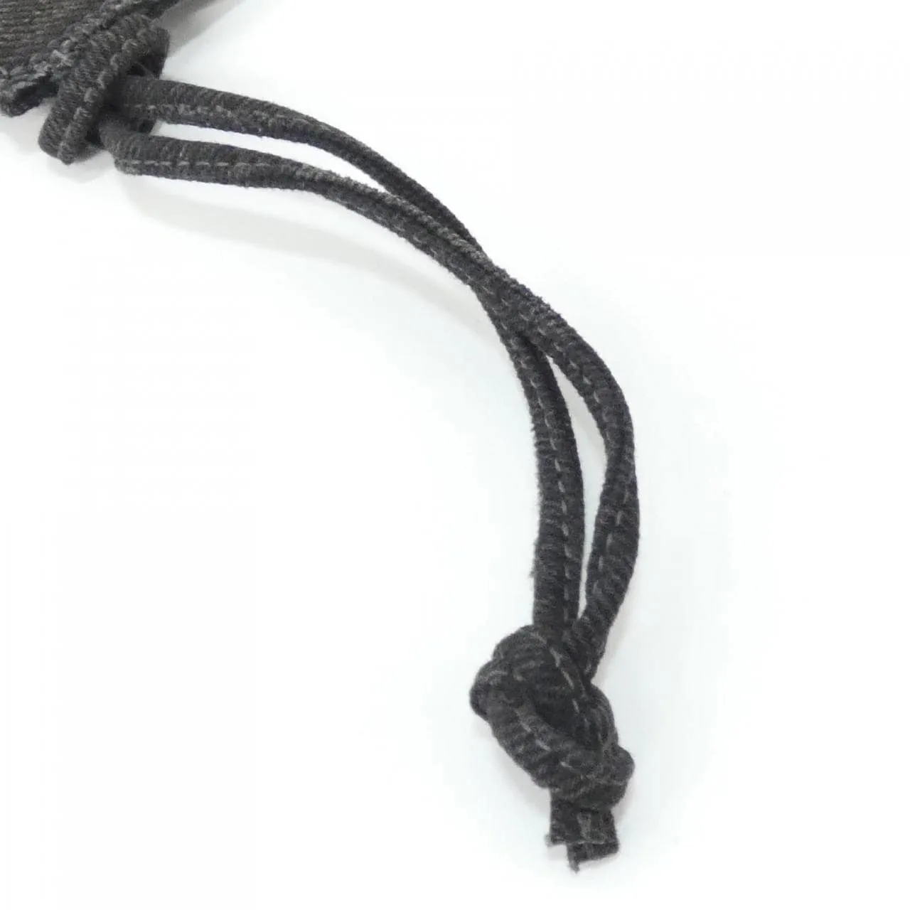 BALENCIAGA Le Cagole 776769 2AAB9 Coin Case Denim 黑色 牛仔布 中古品A - 縮圖 7