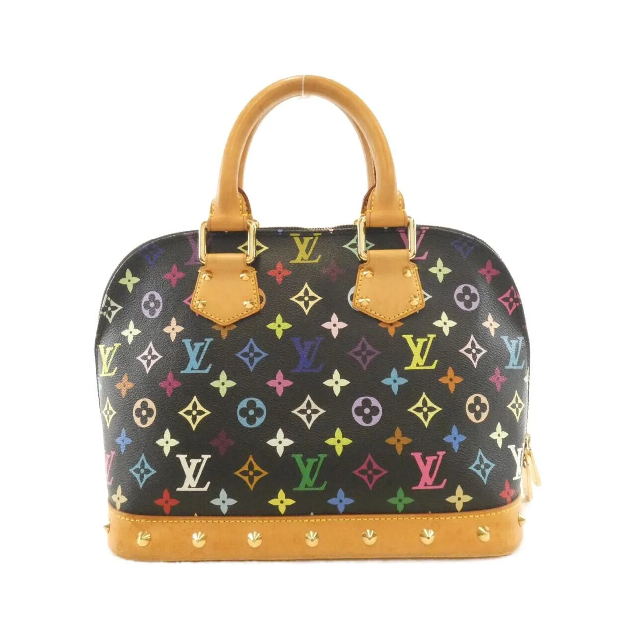 LOUIS VUITTON Alma M92646 Handbag Canvas Multicolor 帆布 中古品B - 縮圖 2