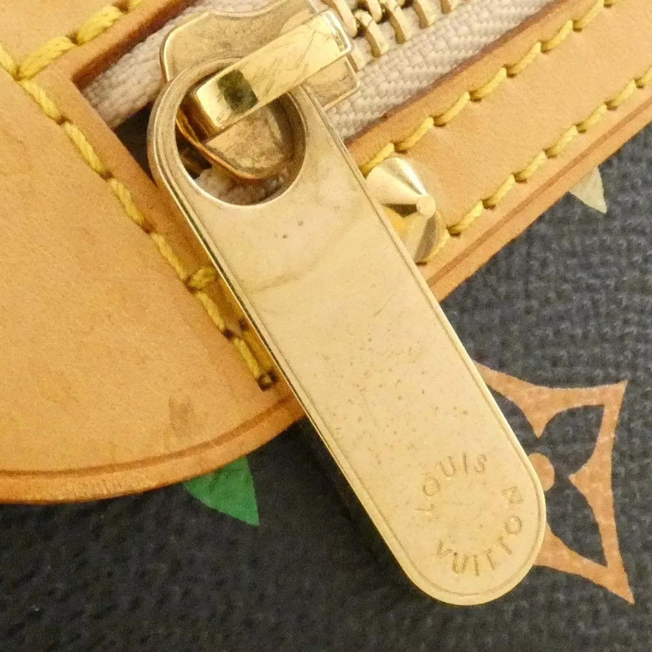 LOUIS VUITTON Alma M92646 Handbag Canvas Multicolor 帆布 中古品B - 縮圖 4