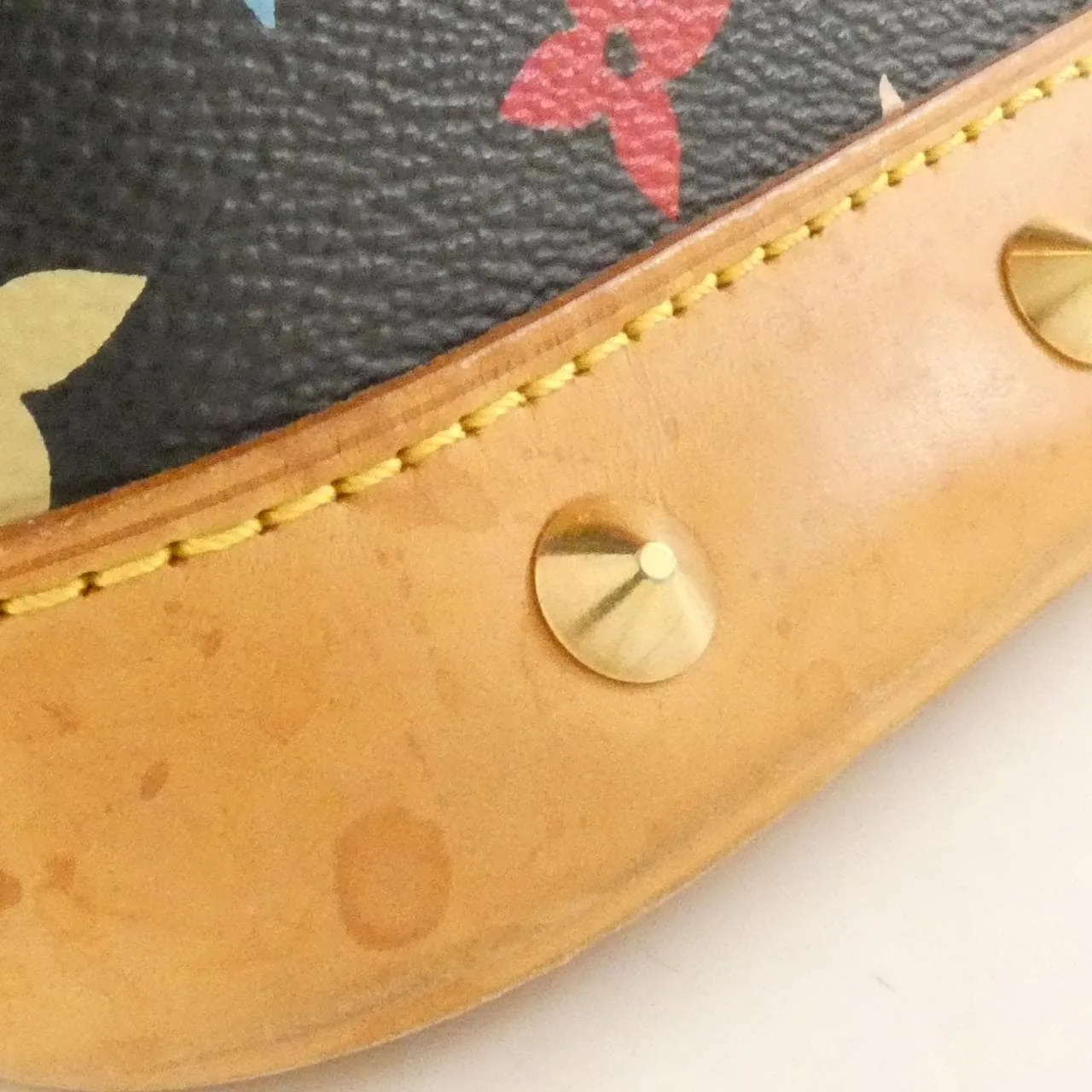 LOUIS VUITTON Alma M92646 Handbag Canvas Multicolor 帆布 中古品B - 縮圖 5