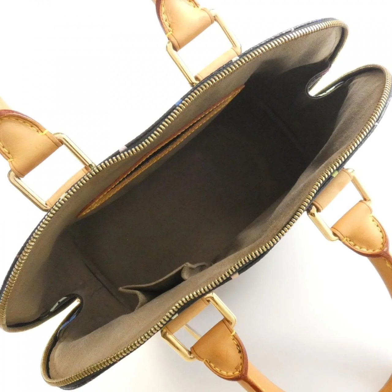 LOUIS VUITTON Alma M92646 Handbag Canvas Multicolor 帆布 中古品B - 縮圖 9