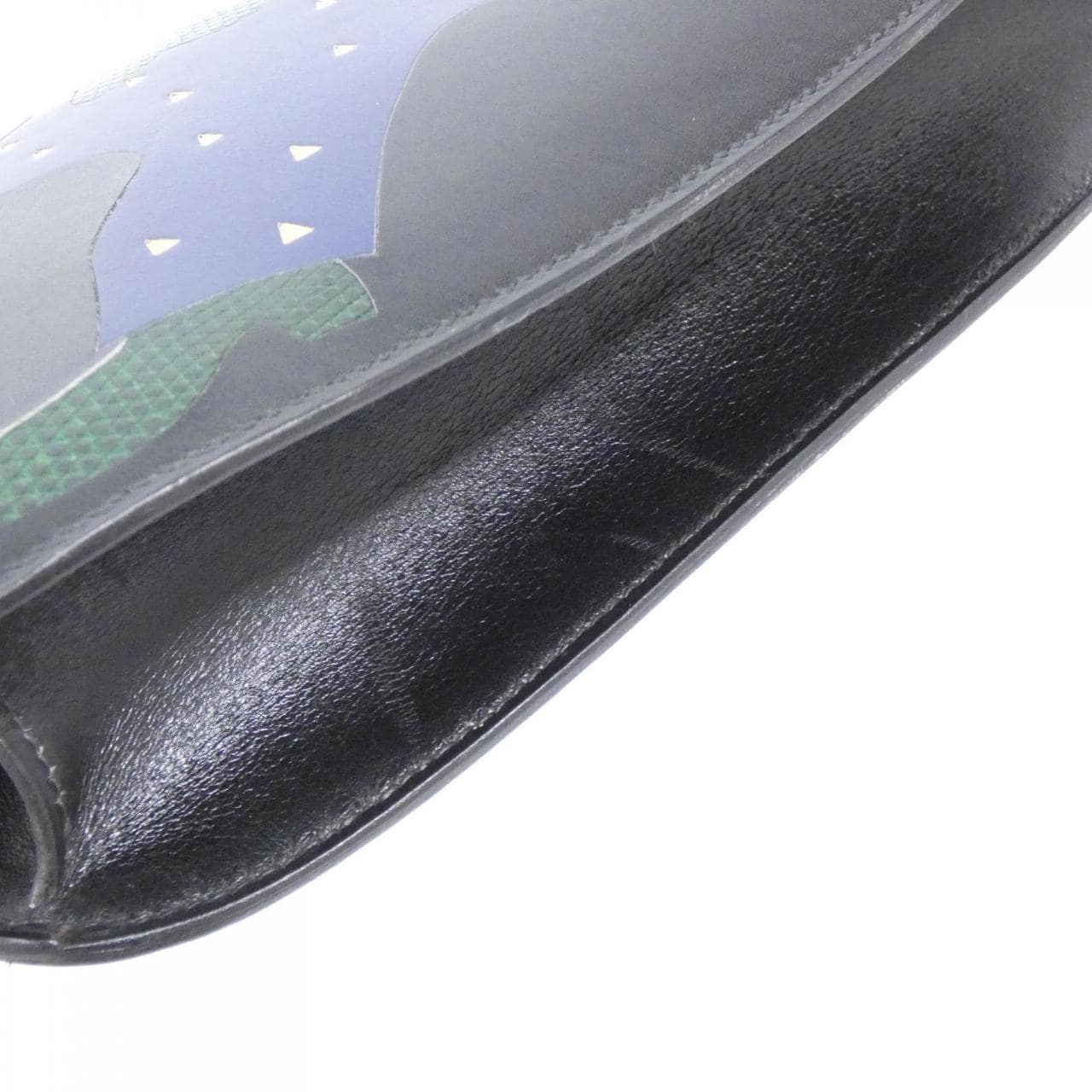 HERMES HERMÈS Shoulder Bag Box Calf Black Box Calf Leather - Thumbnail 3