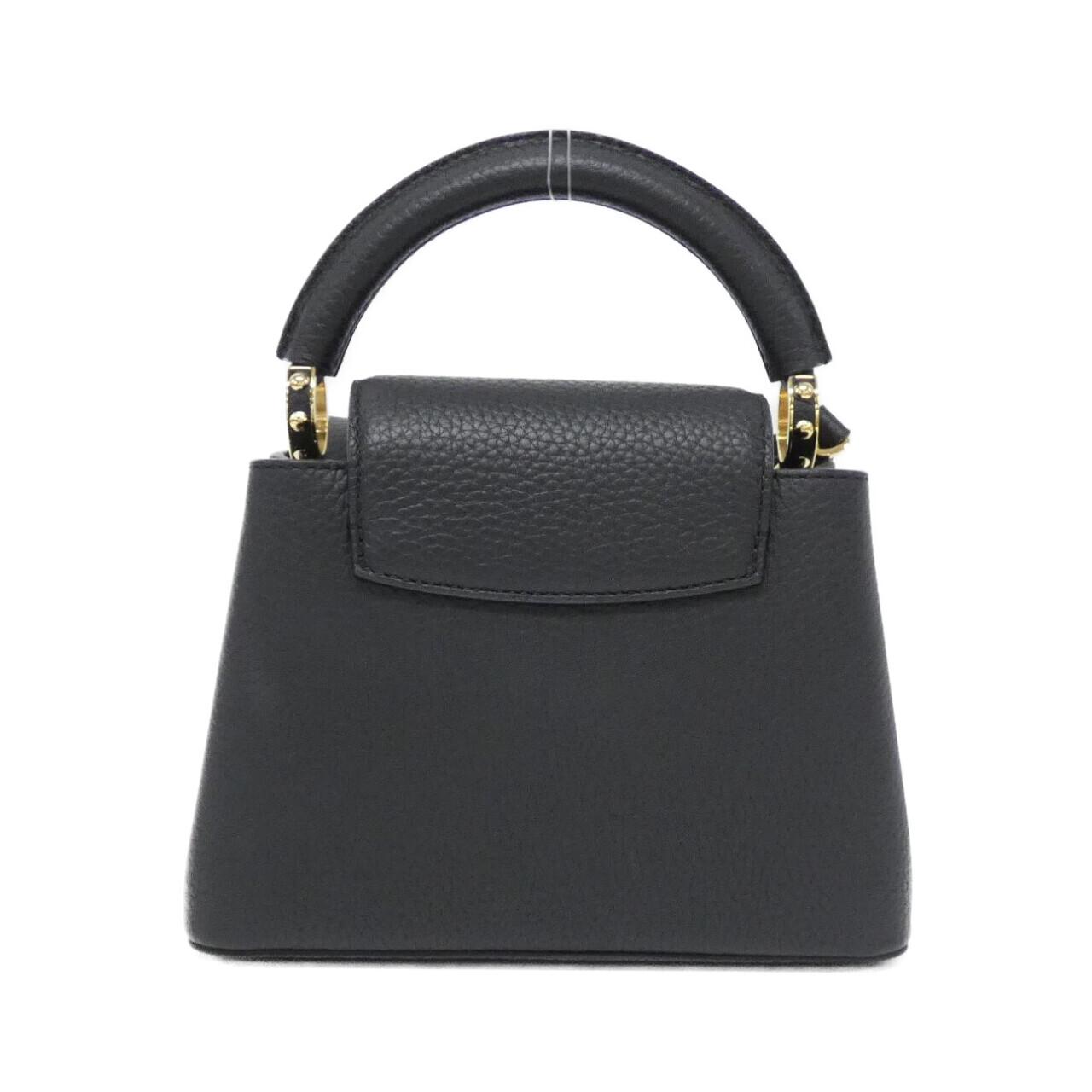 LOUIS VUITTON Capucines M56071 Bag 黑色 中古品A - 縮圖 2