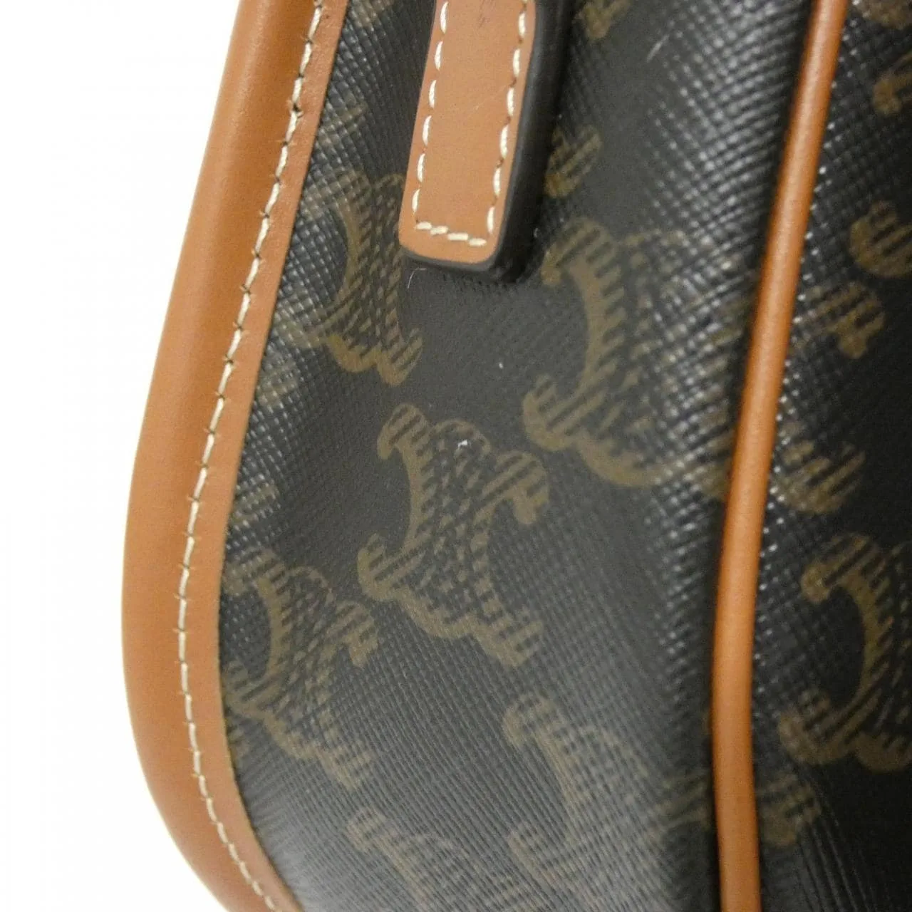 CELINE Triomphe 191502BZJ Shoulder Canvas Black Canvas Rank A - Thumbnail 7