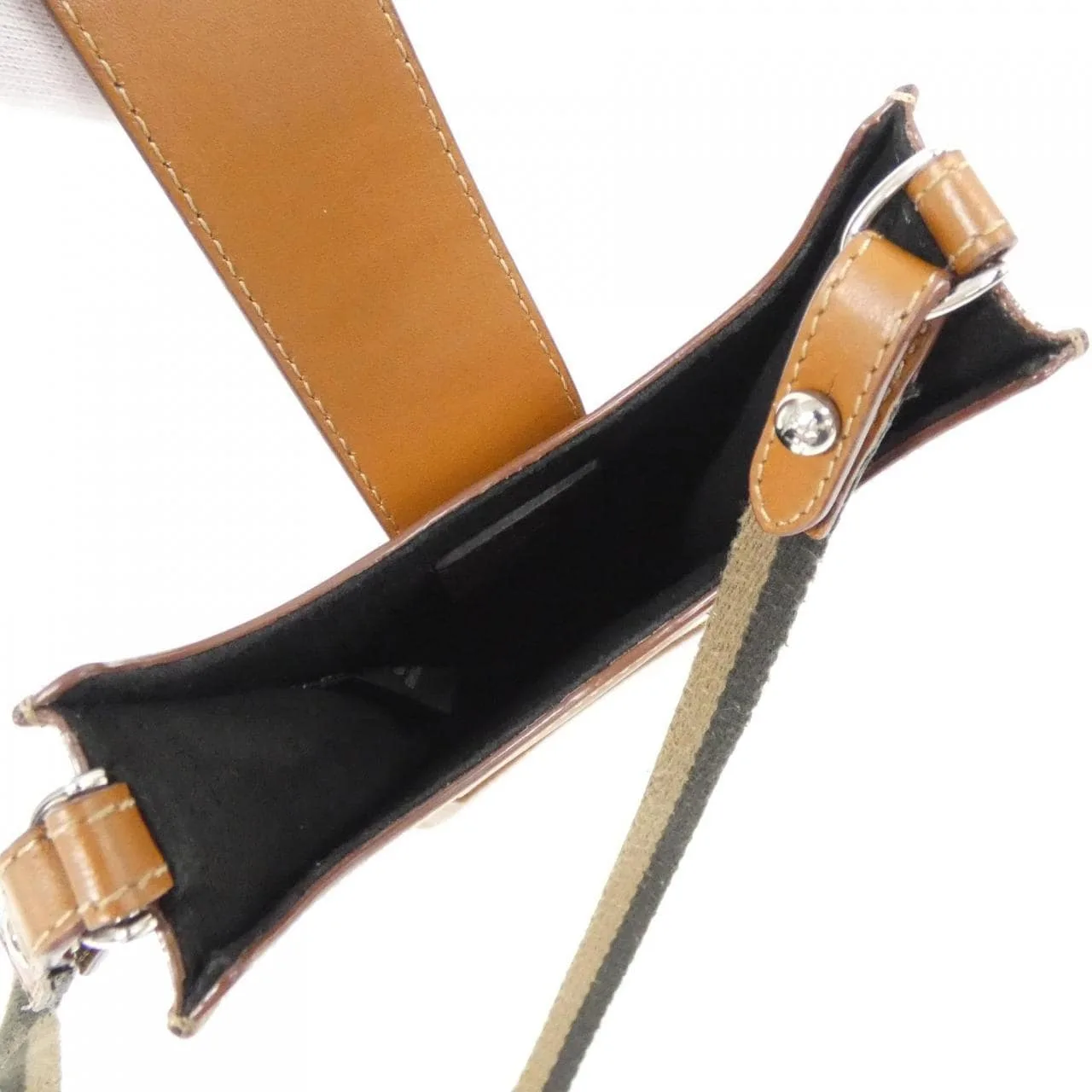 FENDI 7AR944 AFBC Wallet Canvas Black Canvas Rank A - Thumbnail 6