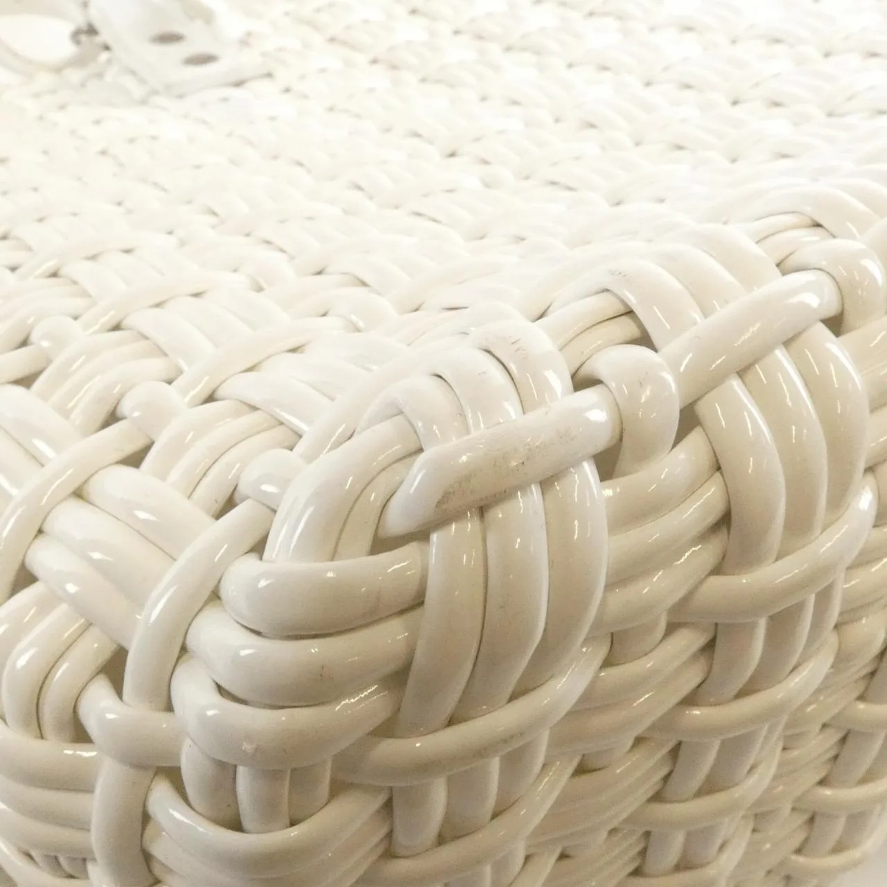 BALENCIAGA Bistro 671346 2IE3Y Handbag Patent Leather 黑色 漆皮 中古品B - 縮圖 2