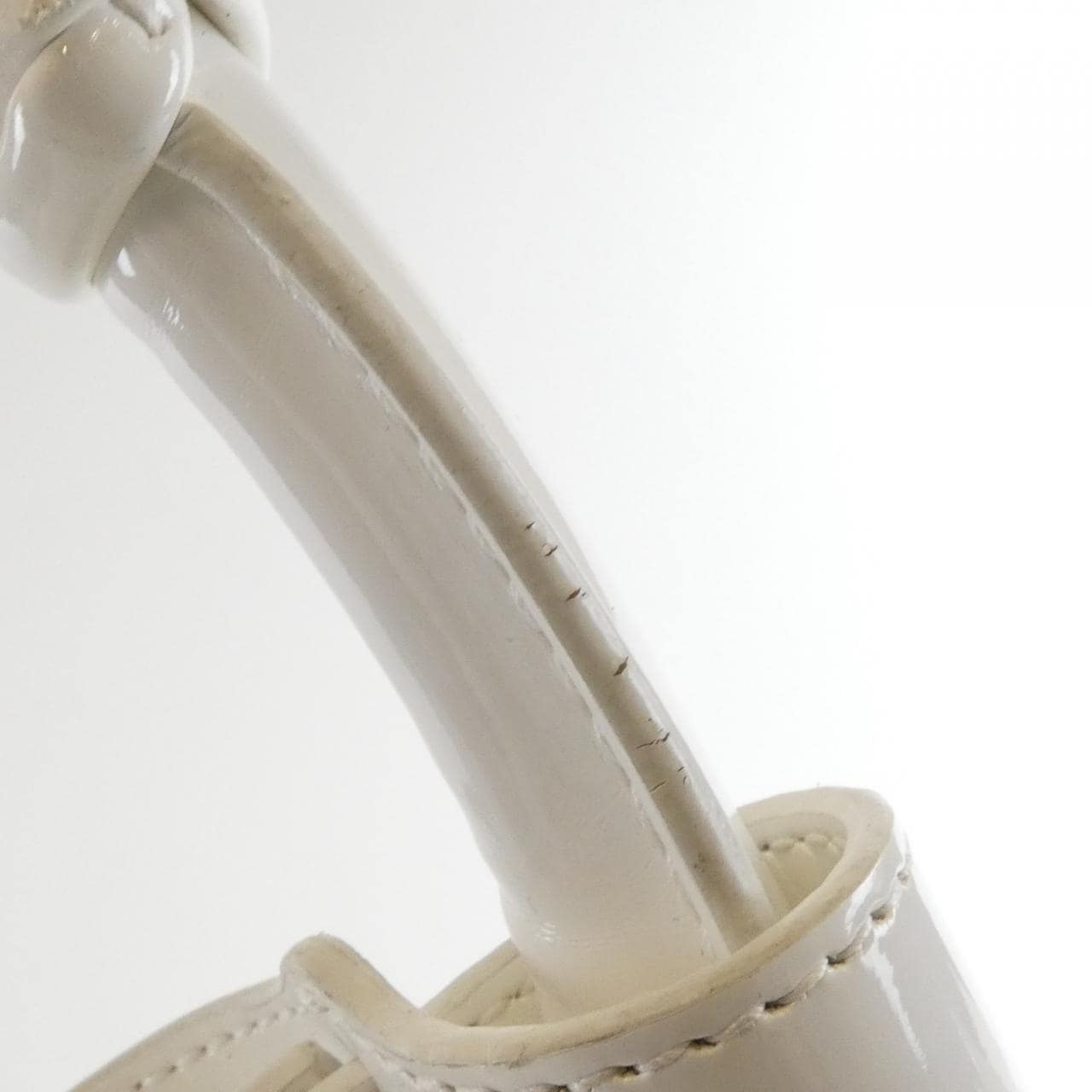 BALENCIAGA 671346 2IE3Y Bag Patent Leather Black Patent Leather - Thumbnail 5