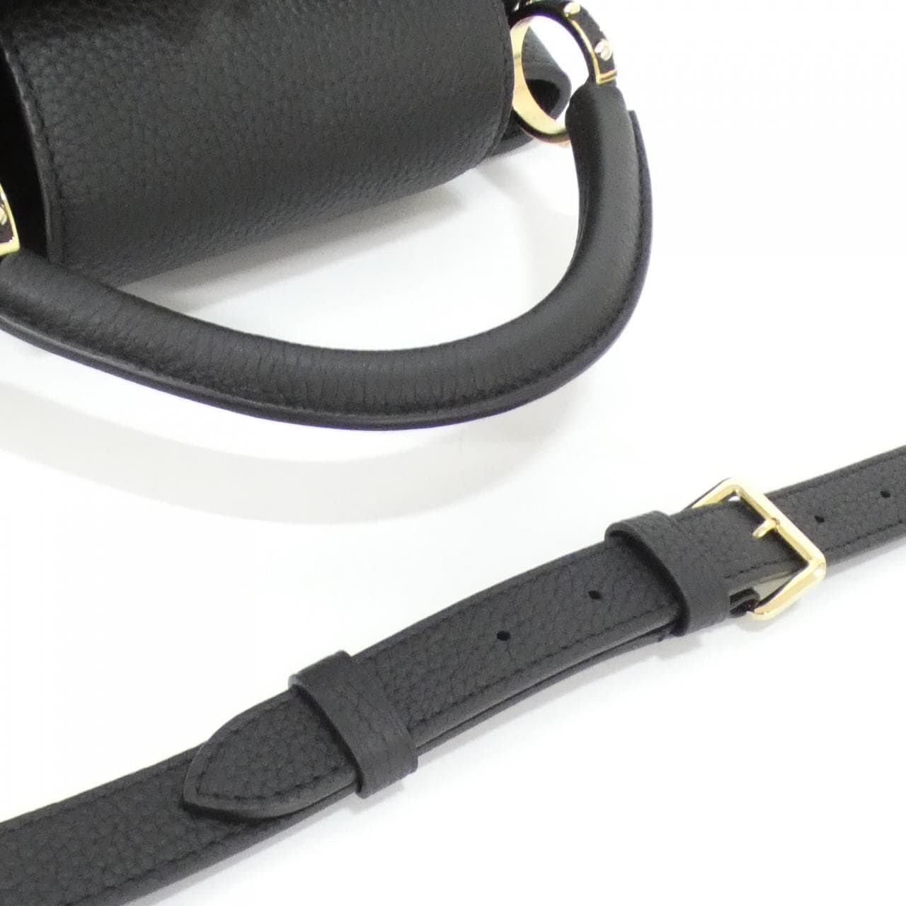 LOUIS VUITTON Capucines M13832 Bag 黑色 中古品A - 縮圖 4