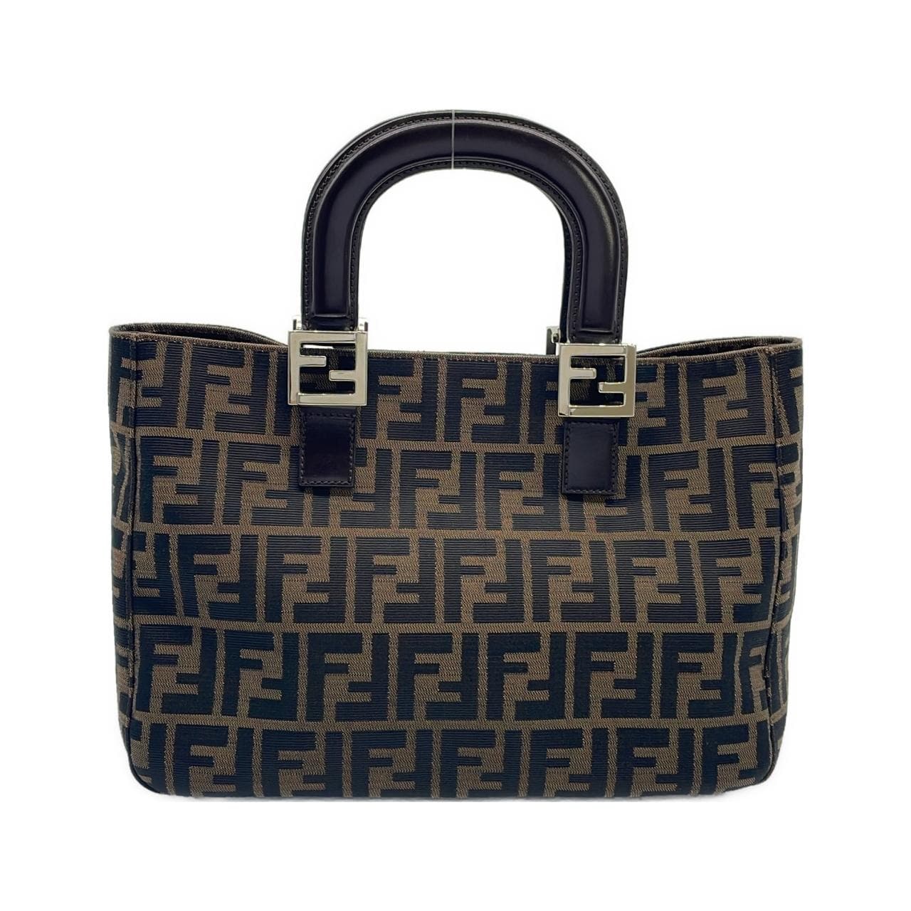 FENDI 26693 Bag Canvas Black