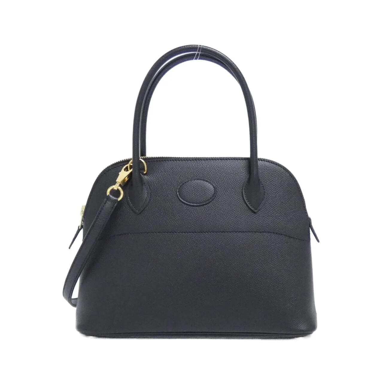 HERMES Bolide 049431CC Handbag Epsom Black