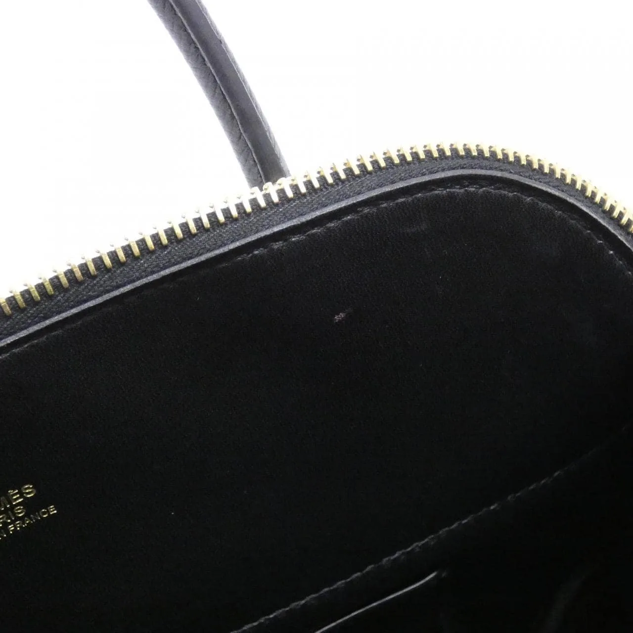 HERMES Bolide 049431CC Handbag Epsom Black Epsom Leather Rank A - Thumbnail 8