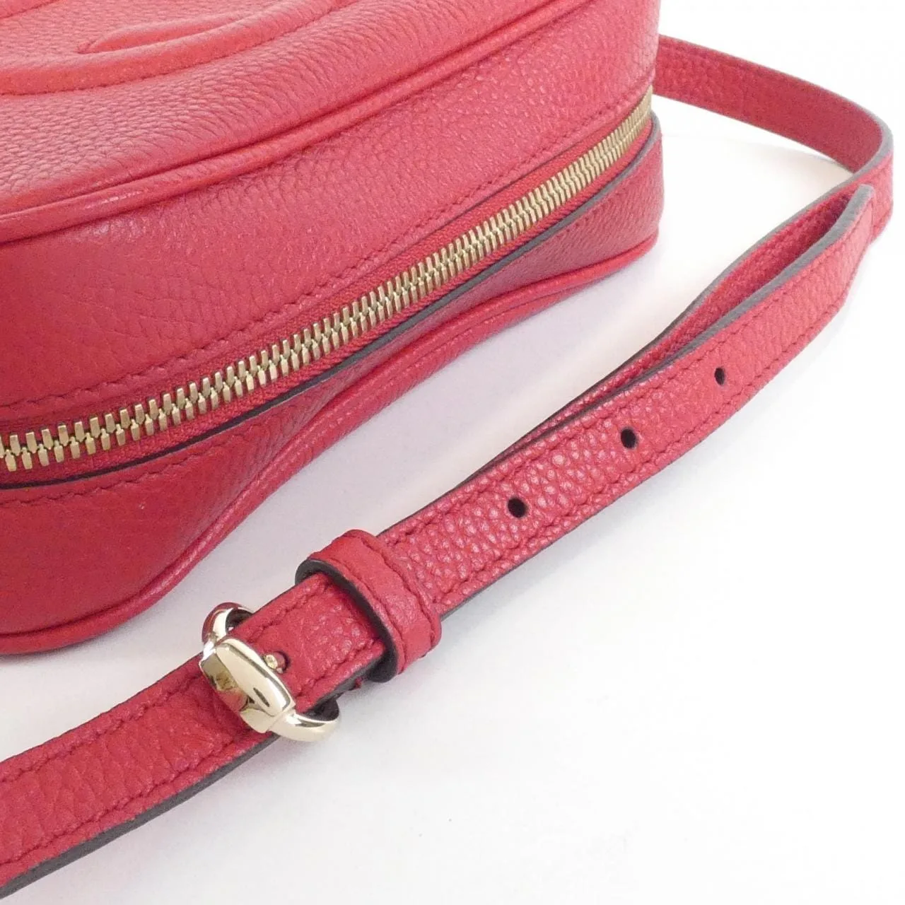 GUCCI Soho 308364 A7M0G Shoulder Leather Black Leather - Thumbnail 5