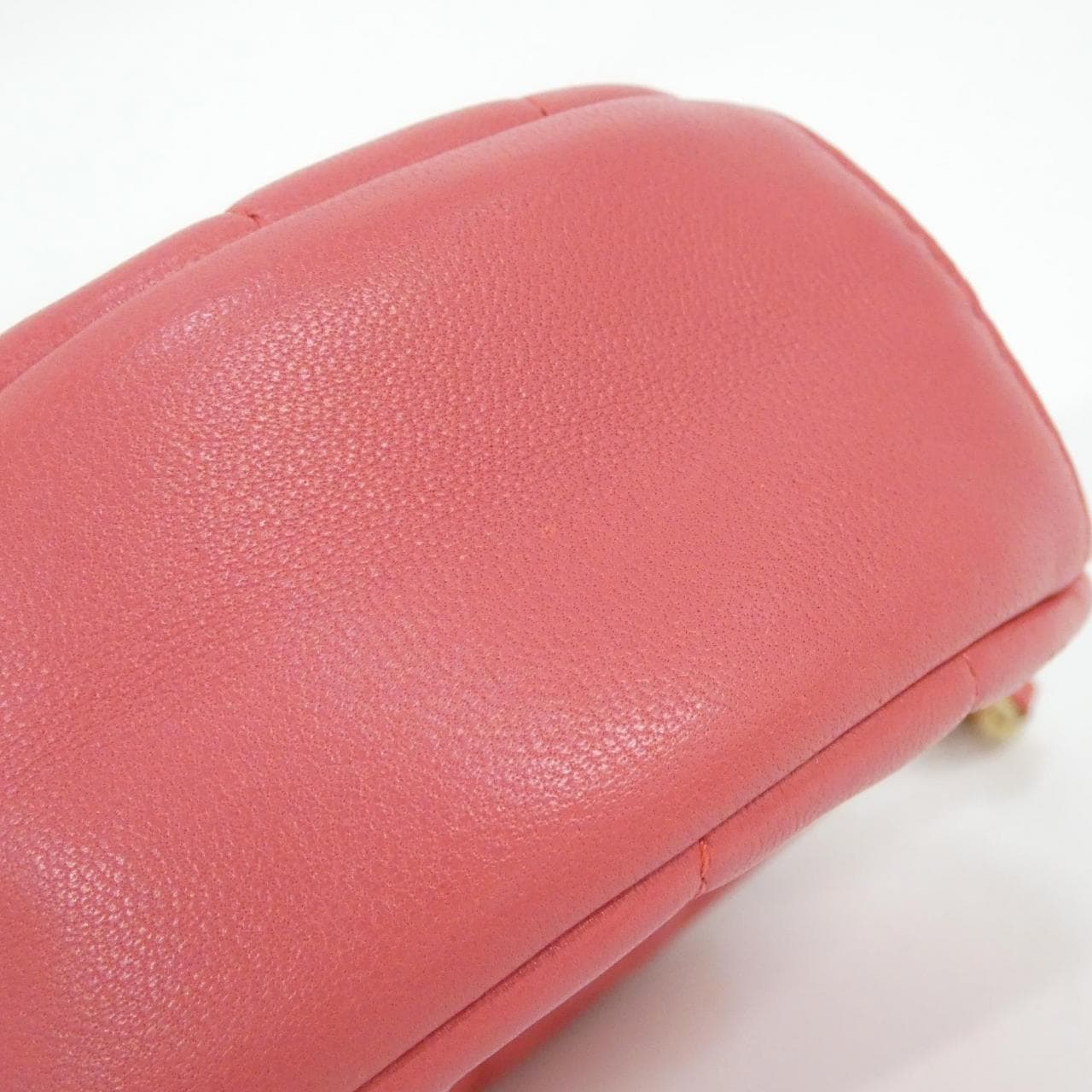 CHANEL 81620 Shoulder Bag Lambskin 粉色 羊皮 中古品B - 縮圖 4