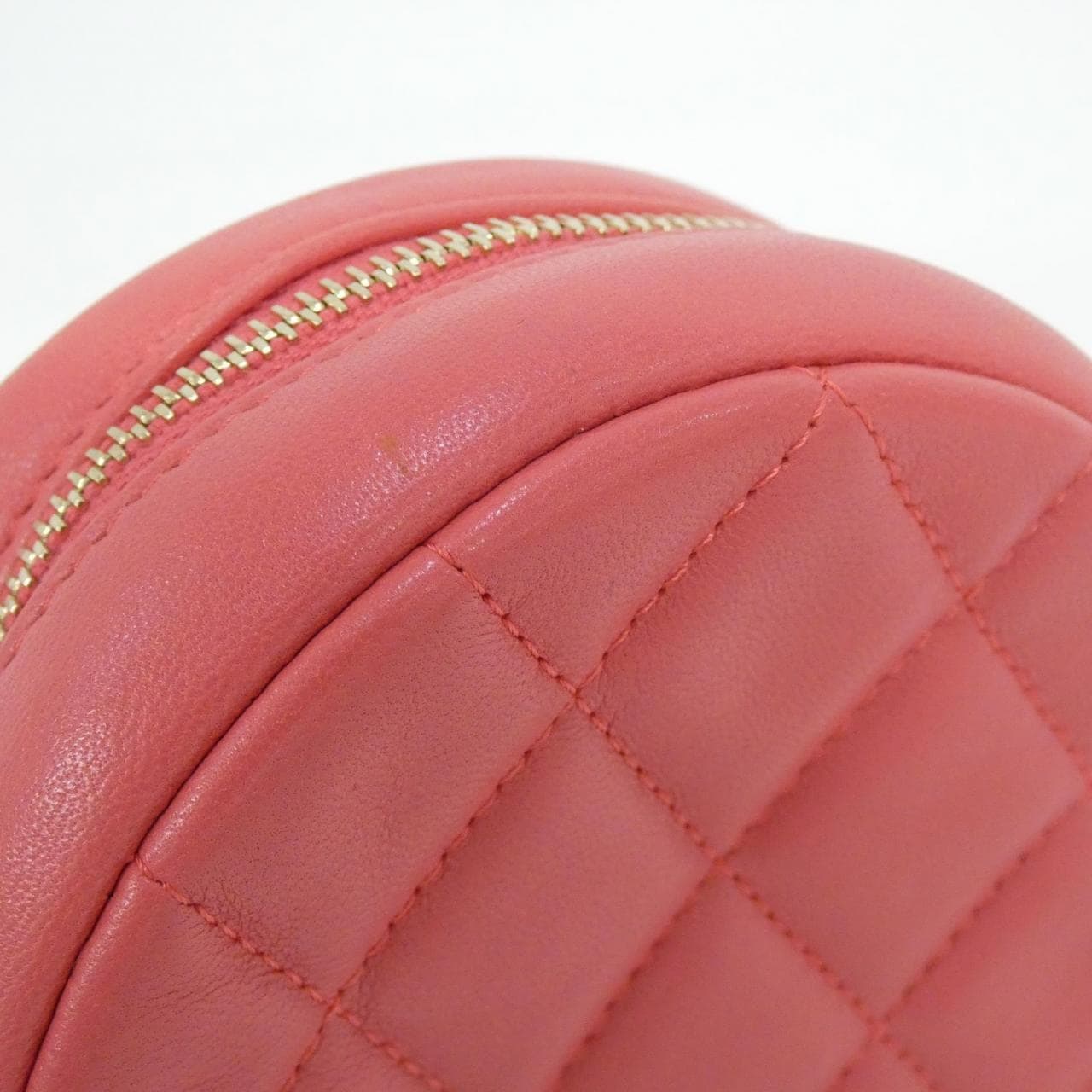 CHANEL 81620 Shoulder Bag Lambskin 粉色 羊皮 中古品B - 縮圖 7