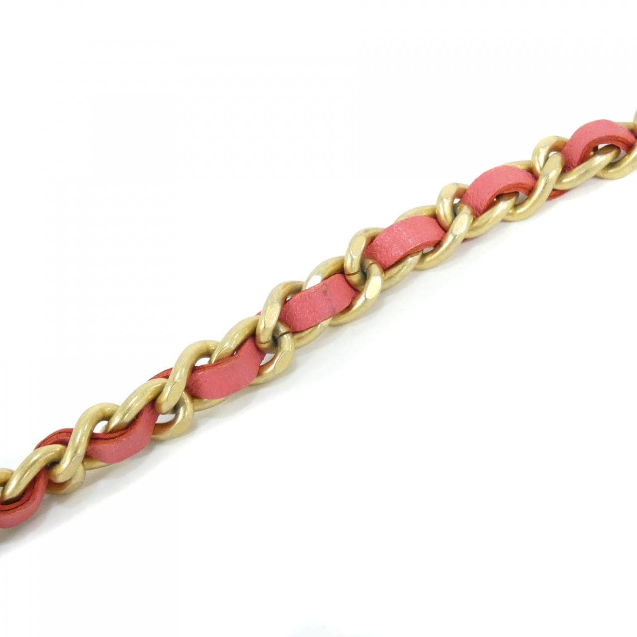 CHANEL 81620 Shoulder Bag Lambskin 粉色 羊皮 中古品B - 縮圖 9