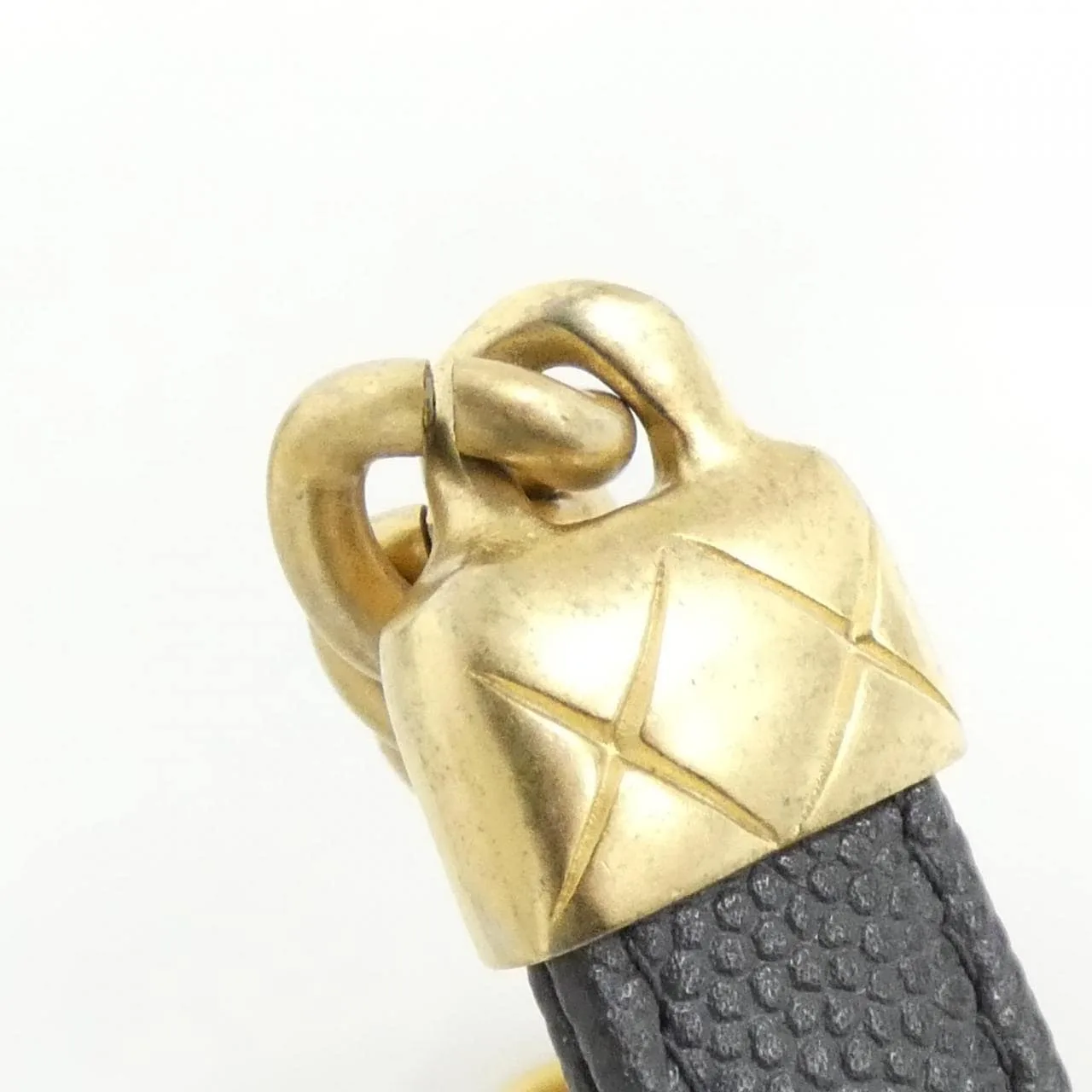 CHANEL Timeless Classic AP2335 Wallet Grained Calfskin 灰色 荔枝紋牛皮 中古品A - 縮圖 5