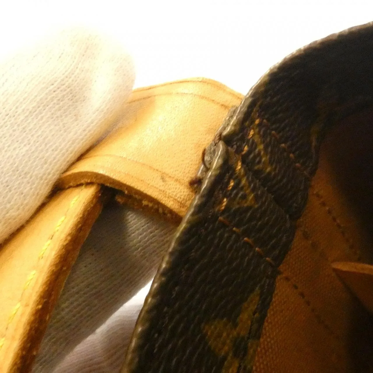 LOUIS VUITTON M42243 Shoulder Monogram 黑色 Monogram 中古品B - 縮圖 5