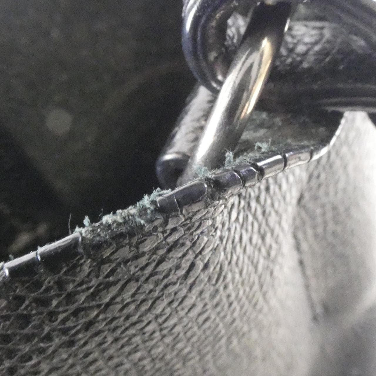 CELINE Cabas 176183XBA Bag 黑色 中古品B - 縮圖 5