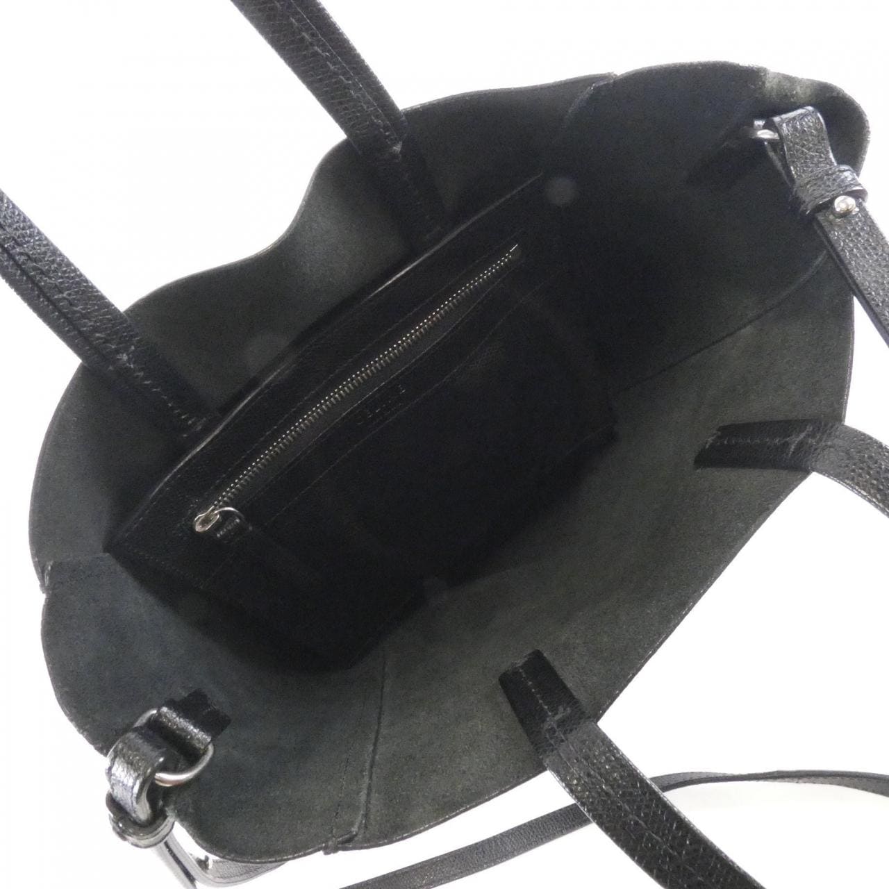 CELINE Cabas 176183XBA Bag 黑色 中古品B - 縮圖 7