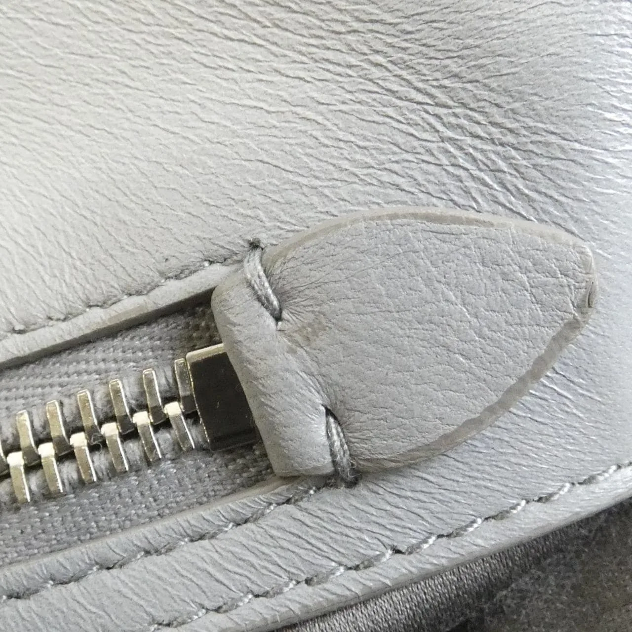 MIU MIU 5BA067 Handbag 灰色 中古品A - 縮圖 6