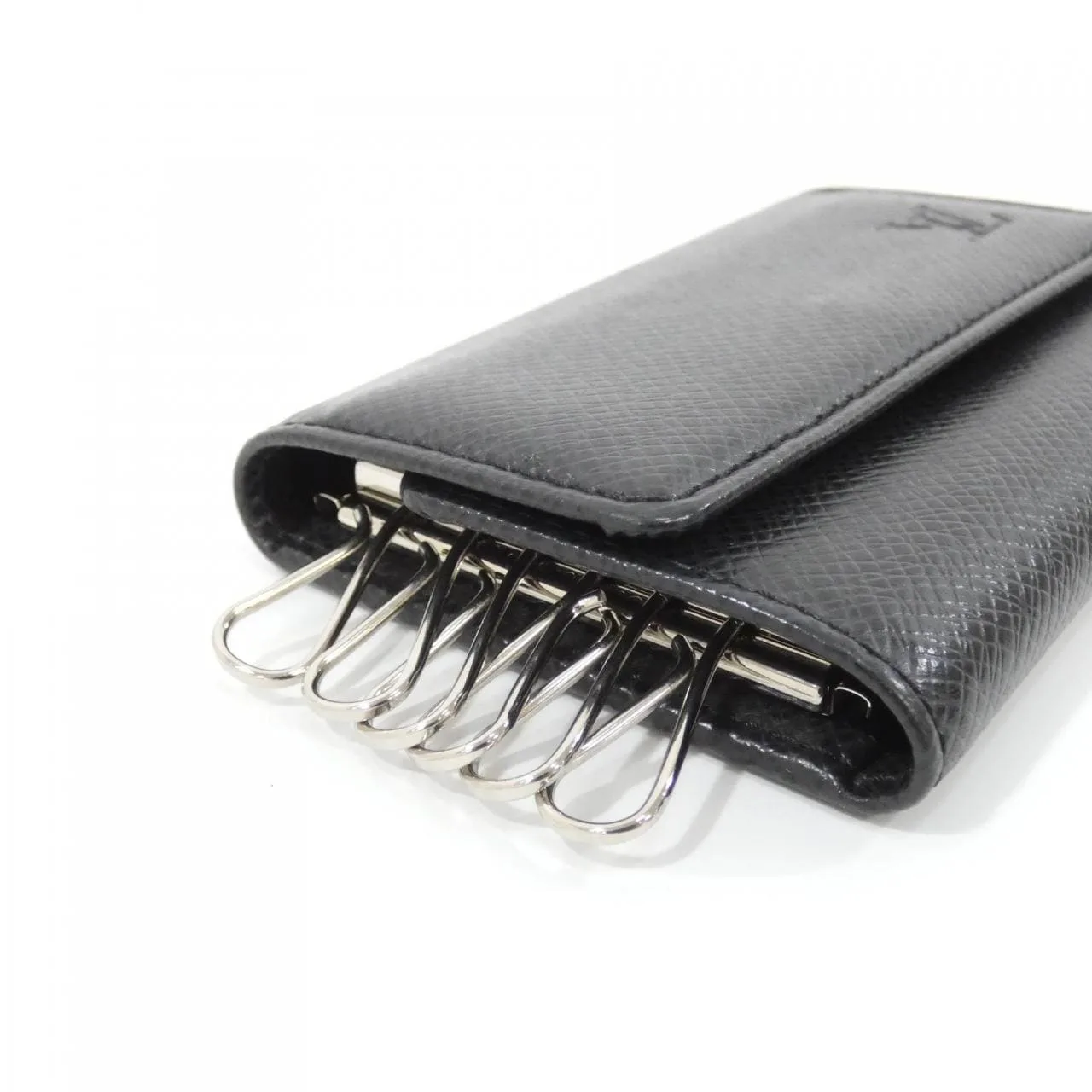 LOUIS VUITTON M30500 Key Case Black Rank A - Thumbnail 2