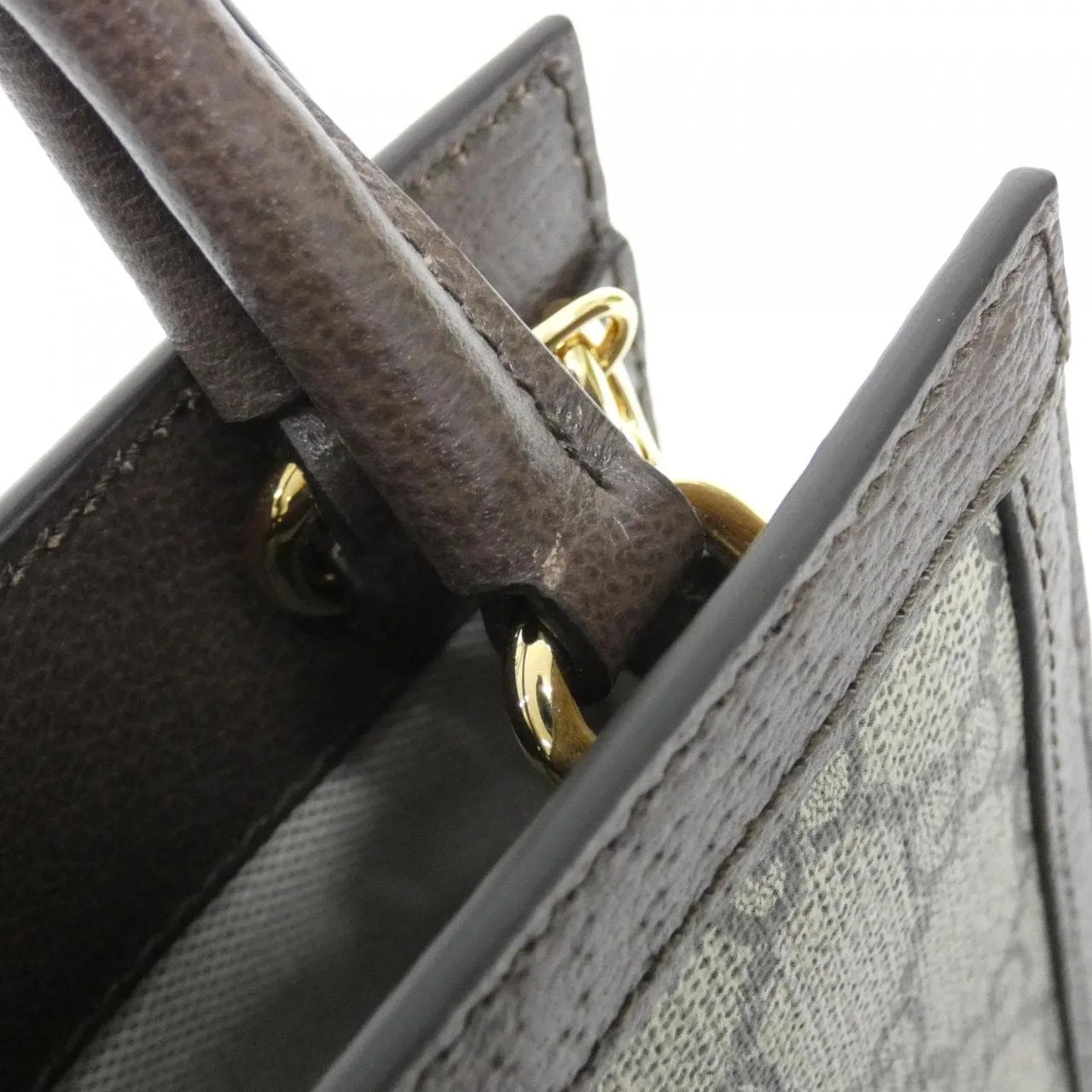 GUCCI Ophidia 772317 96IWG Handbag Canvas Black Canvas Rank A - Thumbnail 6