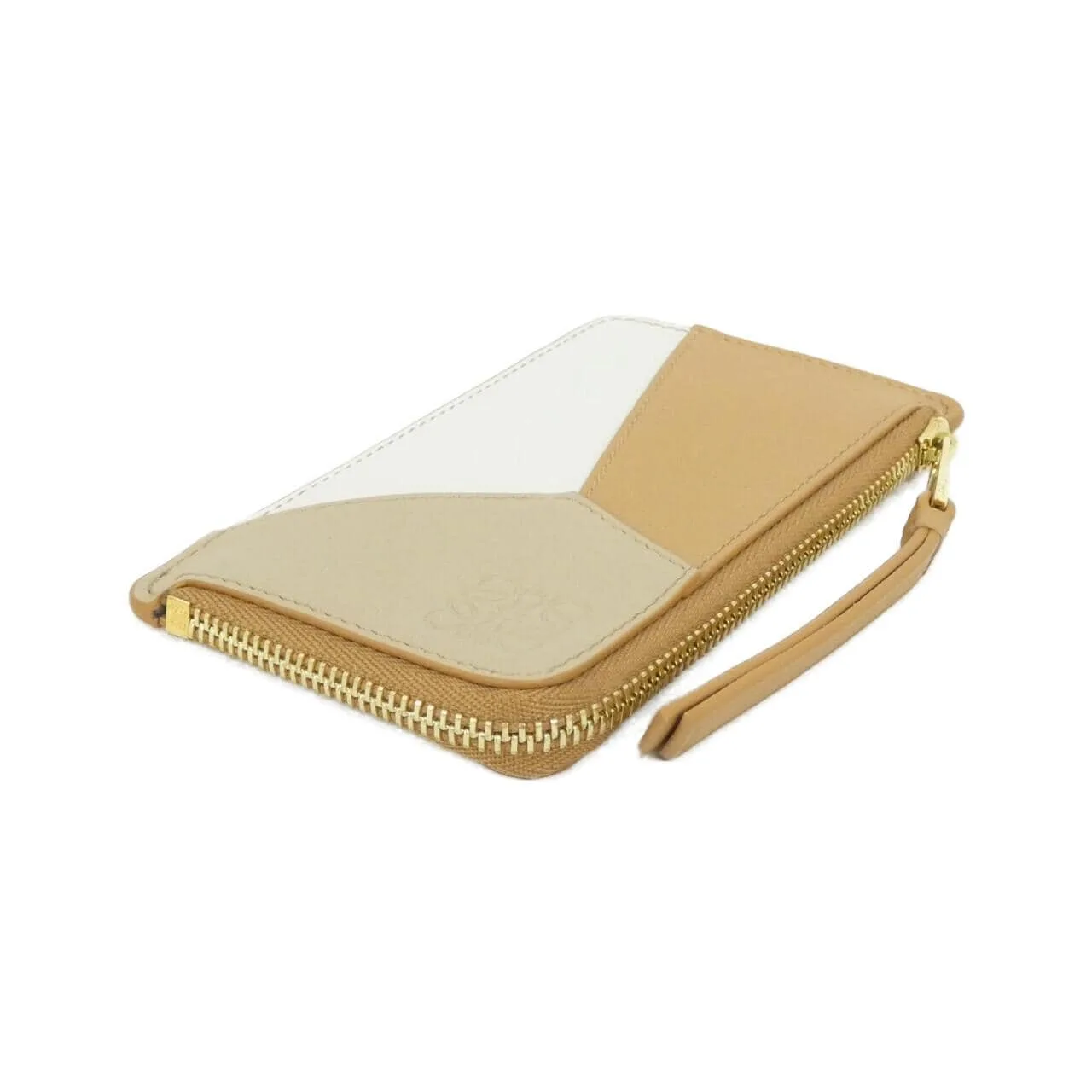 LOEWE Puzzle C510Z40X16 Coin Case 黑色 中古品A - 縮圖 3