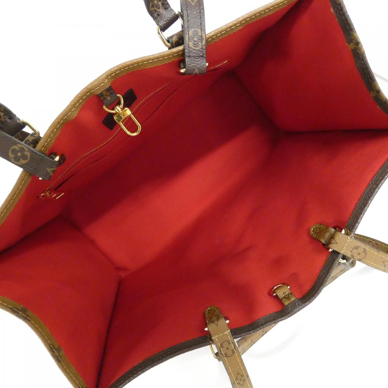 LOUIS VUITTON OnTheGo M44576 Bag Monogram Black Monogram Rank A - Thumbnail 8