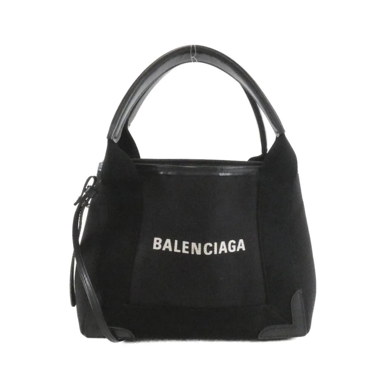 BALENCIAGA 390346 2HH3N Handbag Canvas Navy