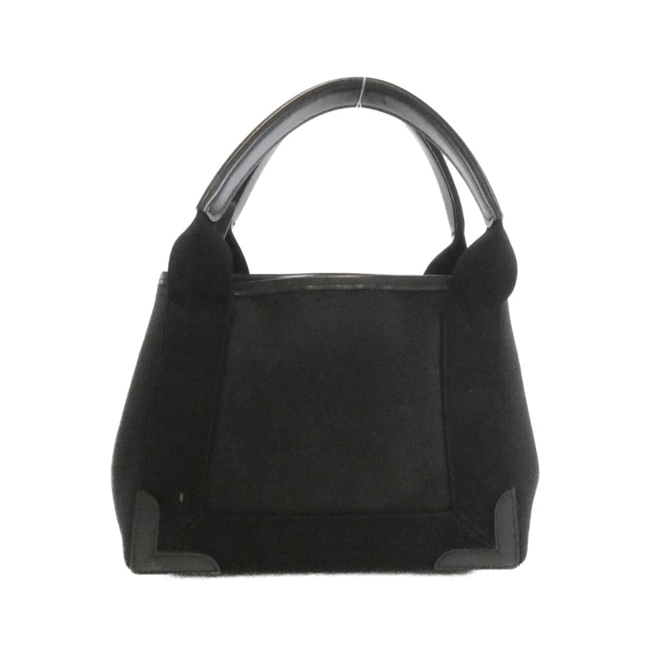 BALENCIAGA 390346 2HH3N Handbag Canvas 深藍色 帆布 中古品B - 縮圖 2