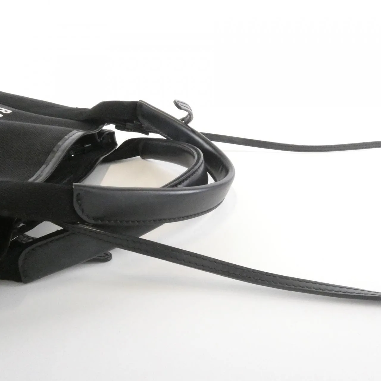 BALENCIAGA 390346 2HH3N Handbag Canvas 深藍色 帆布 中古品B - 縮圖 6